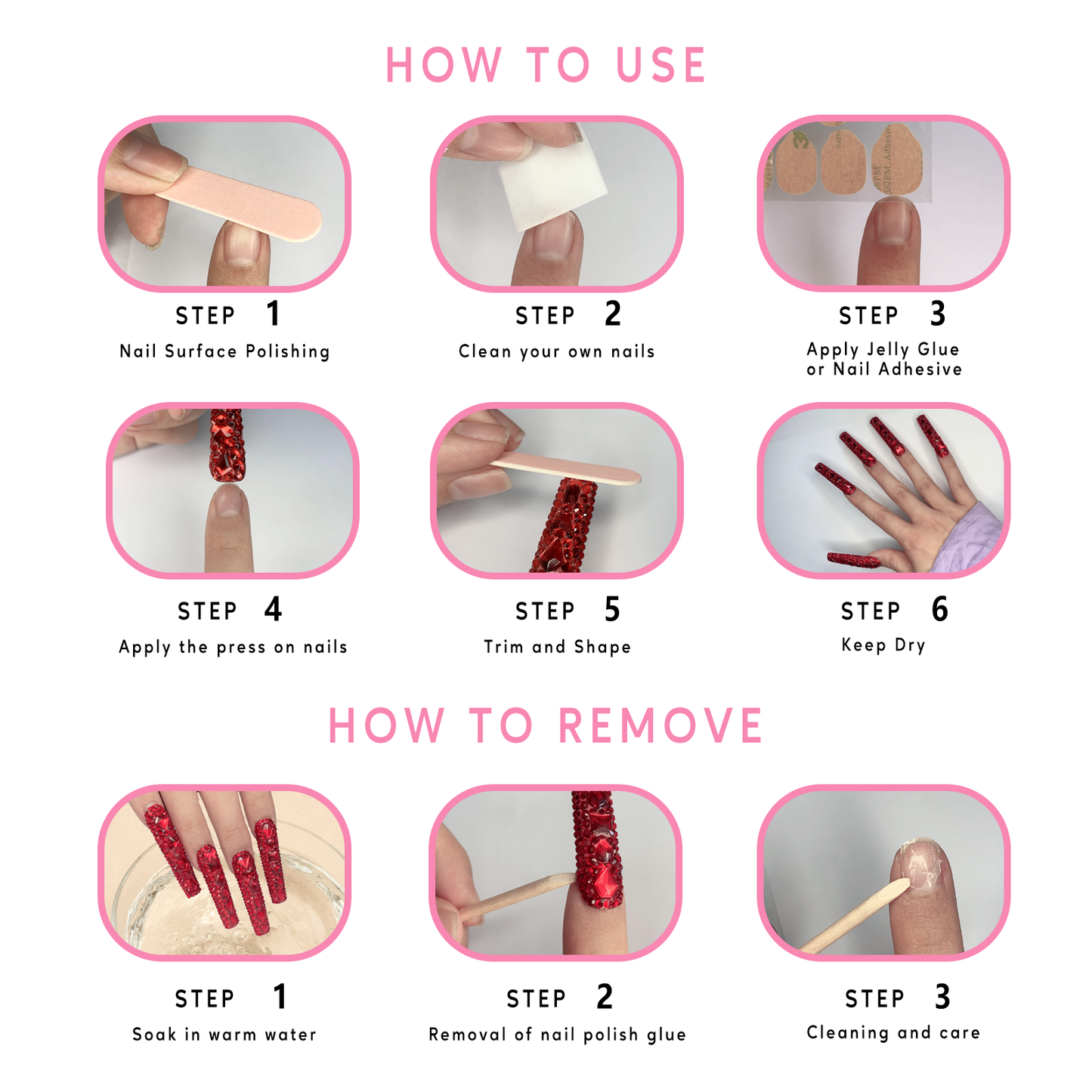 Spring Symphony Long Nails