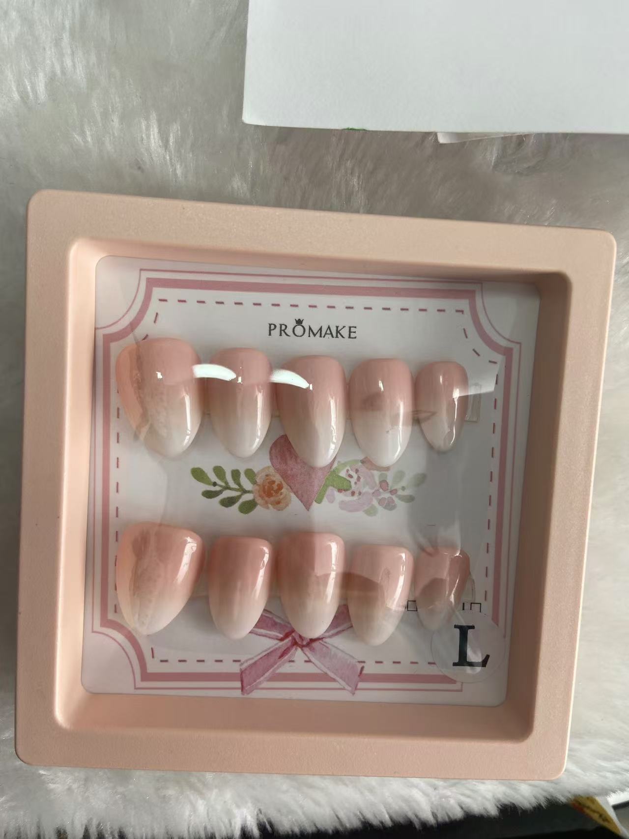 Promake Luxury - Short Length H01-H27 - Handmade Press On Nails Reusable 10PCS