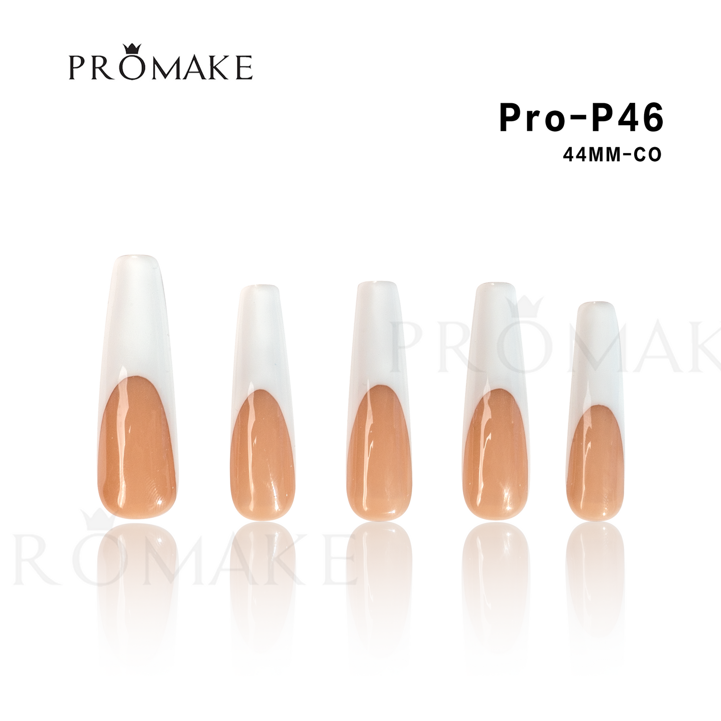 Promake Luxury - Super Long 54MM - P39-P54 - Custom Handmade Press On Nails 10PCS Reuseable Nails wtih Nail tools