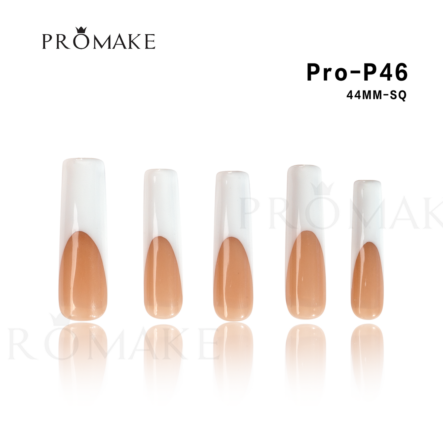 Promake Luxury - Super Long 54MM - P39-P54 - Custom Handmade Press On Nails 10PCS Reuseable Nails wtih Nail tools