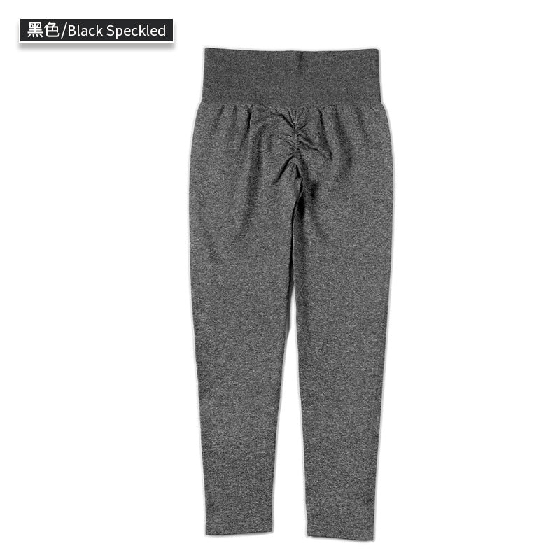 Women Scrucny Leggings Europe and America Cross Border Camouflage Yoga Pants Cropped Pants Pleated Yoga Shorts