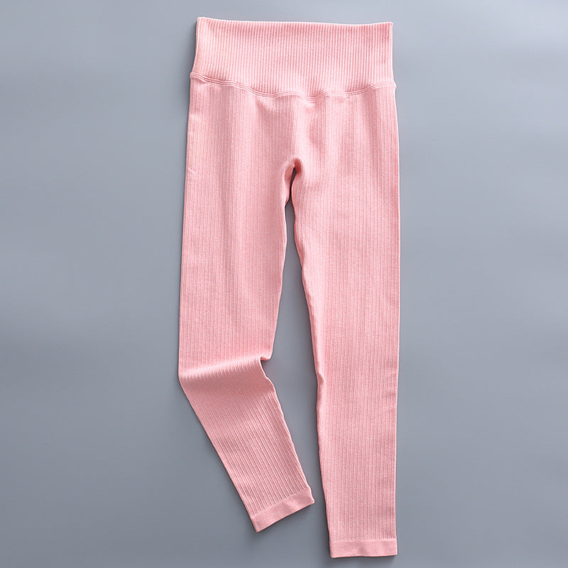 Promakepro Cross-Border Skinny Yoga Pants Vest Sports Fitness Clothes Outfit Top Long Sleeve Women's Seamless European and American Yoga Clothes Manufacturer