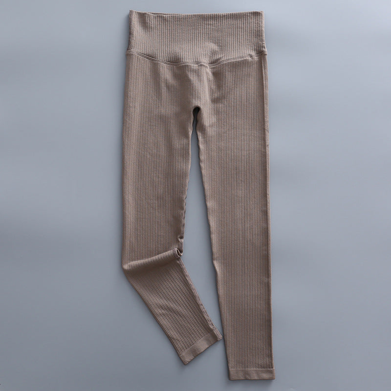 Promakepro Cross-Border Skinny Yoga Pants Vest Sports Fitness Clothes Outfit Top Long Sleeve Women's Seamless European and American Yoga Clothes Manufacturer