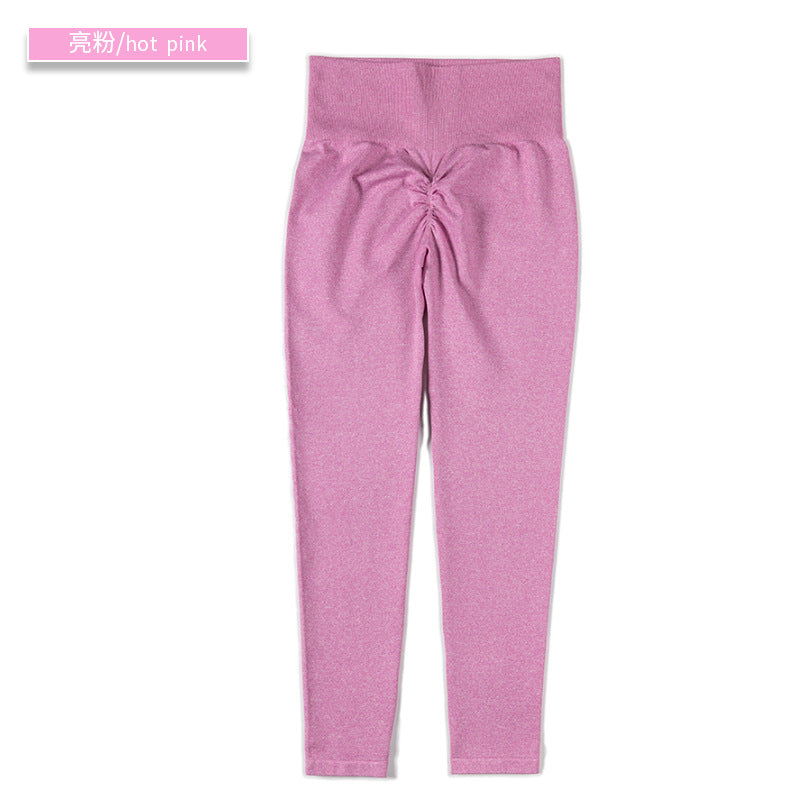 Women Scrucny Leggings Europe and America Cross Border Camouflage Yoga Pants Cropped Pants Pleated Yoga Shorts