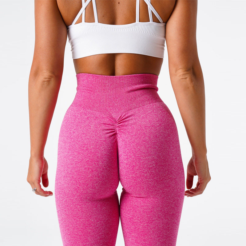 Women Scrucny Leggings Europe and America Cross Border Camouflage Yoga Pants Cropped Pants Pleated Yoga Shorts