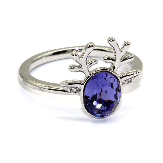 Promake® | Elk Amethyst Ring