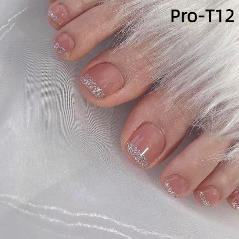 【BUY 3 GET 1】Promakepro ToeNails T1-T36 Press On Nails 24PCS/Sets Unique Design High Quality Reusable