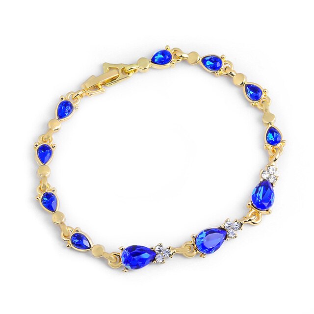 Promake® | Gold Shiny Crystal Bracelet