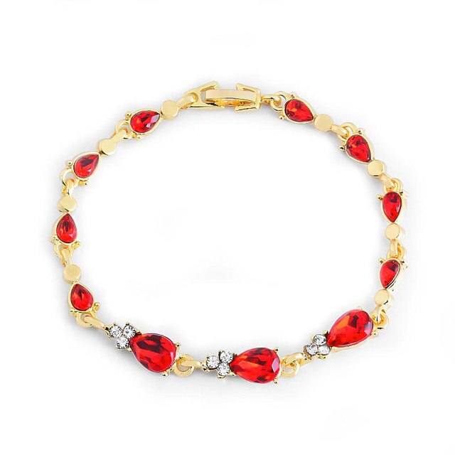 Promake® | Gold Shiny Crystal Bracelet