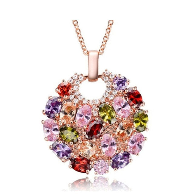 Promake® | Colorful Zircon Necklaces
