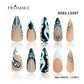 Promake x Kymieann Luxury Nails 100% Handmade S-L Size with Tools Salon Quality Nail Art Care Exclusive Collab for Trendy Designs