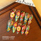 Promake Symphony Collection – Luxury Handmade 3D Floral Butterfly Press-On Nails | Artistic Reusable False Nails Set with Crystals & Gems | 10 PCS with Glue | Elegant DIY Nail Art Gift – Sizes XS–XL