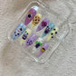 Promake H1102-H1150 New Limited Luxury Handmade Press-On Nails, Reusable Multi-Pack with Easy Nail Art, Different Lengths, Beach & Floral Designs, Long-Lasting, No Dry Time