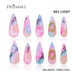 Promake x Kymieann Luxury Handmade Press on Nails-  Hand Nails and Toe Nails-  Nail Art Nail Care-With Nails Tools-  Salon Quality-  33MM Length-  Long Length-  S-L Size