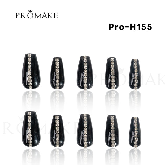 Promake Nails | XS Size | 100% Handmade Luxury Nails-  Luxury Handmade Press on Nails-Nail Art Nail Care-With Nails Tools-Different Length