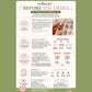 Promake V20-L33ST Handmade Press On Nails, Summer Beach Ready, Nail Inspo Name Accessory