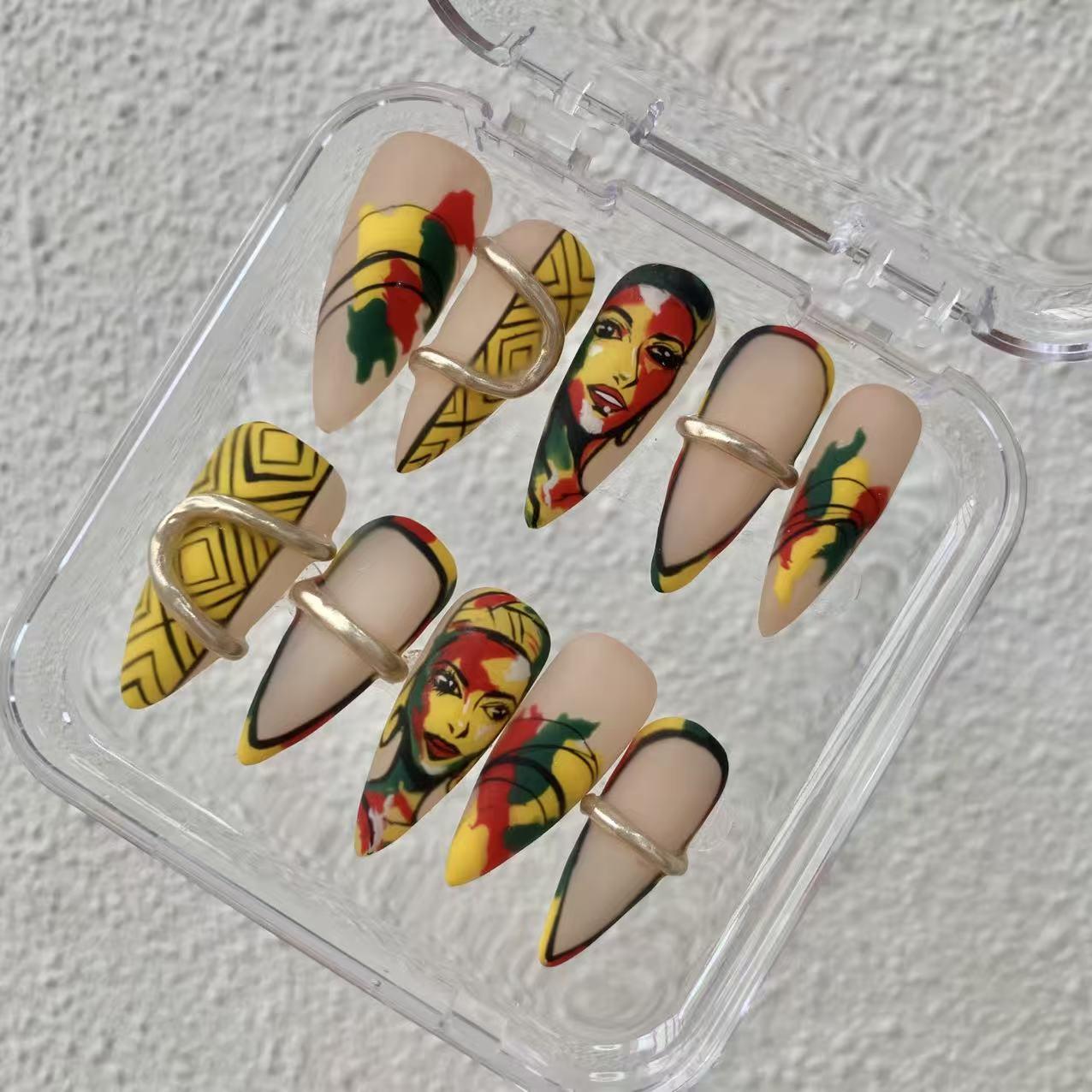 Promake Summer new design - Luxury Handmade Press On Nails, jelly nails、blush nails、USA design | 2026 New Summer Nail ,beach nails,floral nails | long lasting/reuse,sumer limitetd