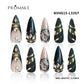 Promake | One Trending Luxury Handmade Press On Nails for Women, Reusable 3D Acrylic Fake Nails, Rhinestone & Unique Nail Art Designs, Multiple Shapes and Lengths, Ships from USA