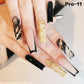 [Buy 6 Get 2]Promakepro Long-length 1-100 Press On Nails 24PCS/Sets Unique Design High Quality Reusable