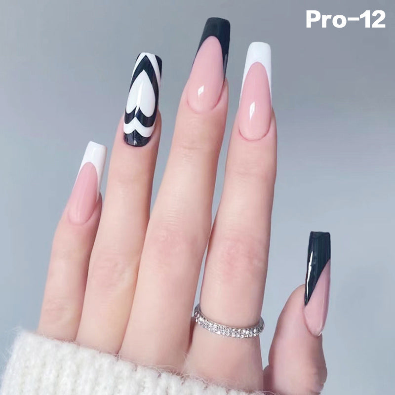 [Buy 6 Get 2]Promakepro Long-length 1-100 Press On Nails 24PCS/Sets Unique Design High Quality Reusable