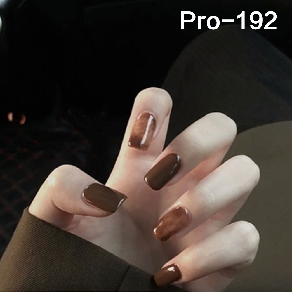 [Buy 6 Get 2]Promakepro Short-Length 160-240 Press on Nails Manicure 24PCS/Sets Unique Design Reusable