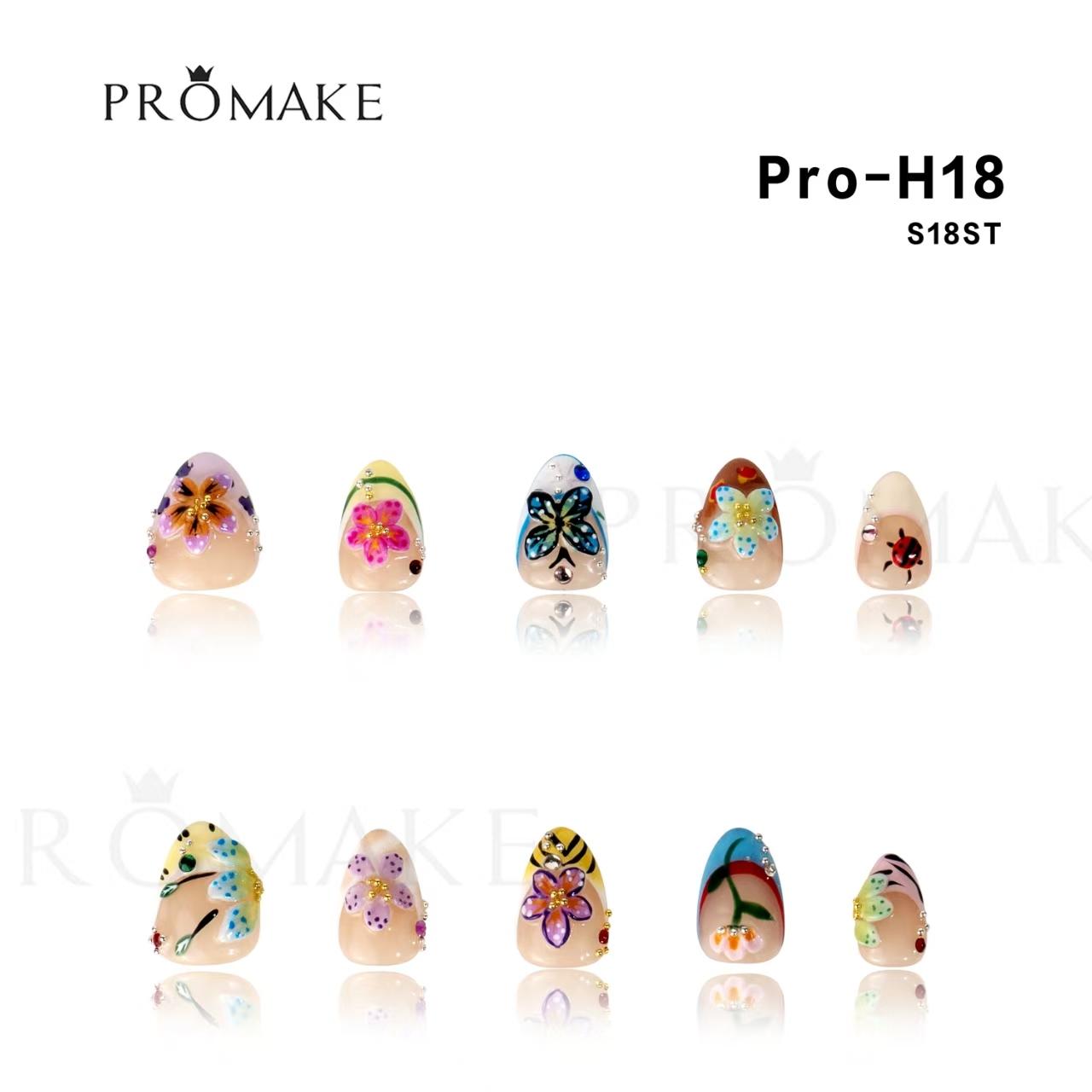 Promake Nails | New XS Size | 100% Handmade Luxury Nails-  Luxury Handmade Press on Nails-Nail Art Nail Care-With Nails Tools-Different Length