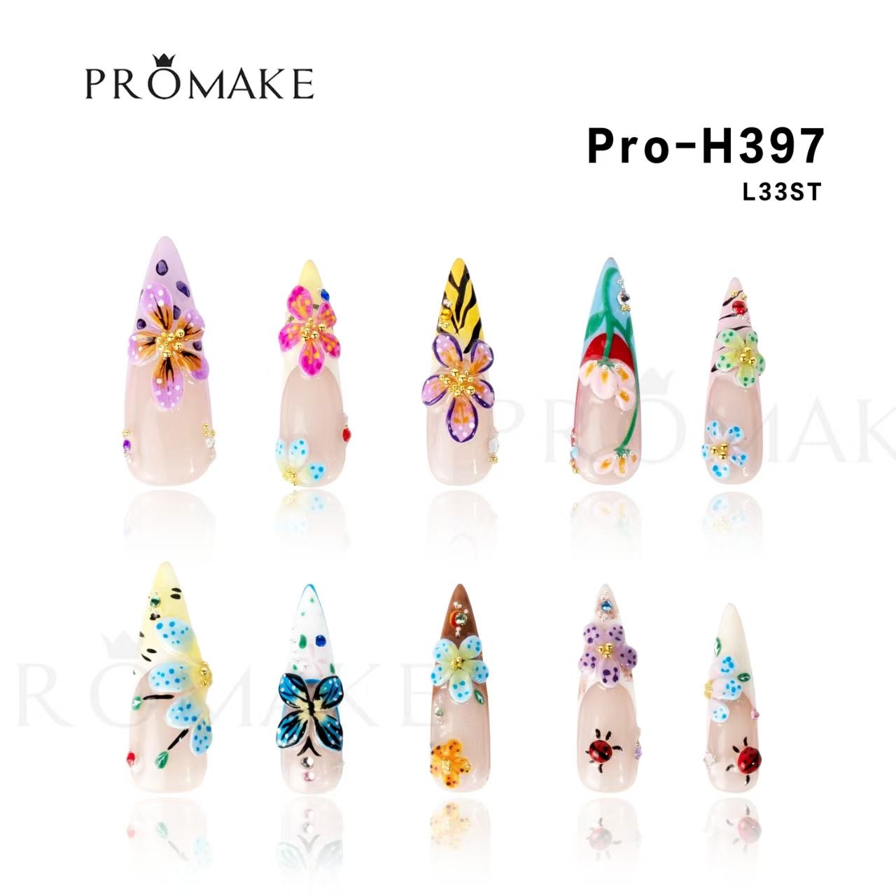 Promake Nails | XL Size | 100%Handmade Luxury Nails- Luxury Handmade Press on Nails-Nail Art Nail Care-With Nails Tools-Different Length