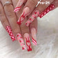 [Buy 6 Get 2]Promakepro Long-length 1-100 Press On Nails 24PCS/Sets Unique Design High Quality Reusable