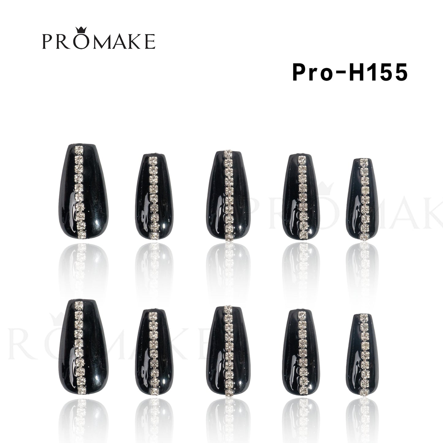Promake Nails | XS Size | 100% Handmade Luxury Nails-  Luxury Handmade Press on Nails-Nail Art Nail Care-With Nails Tools-Different Length
