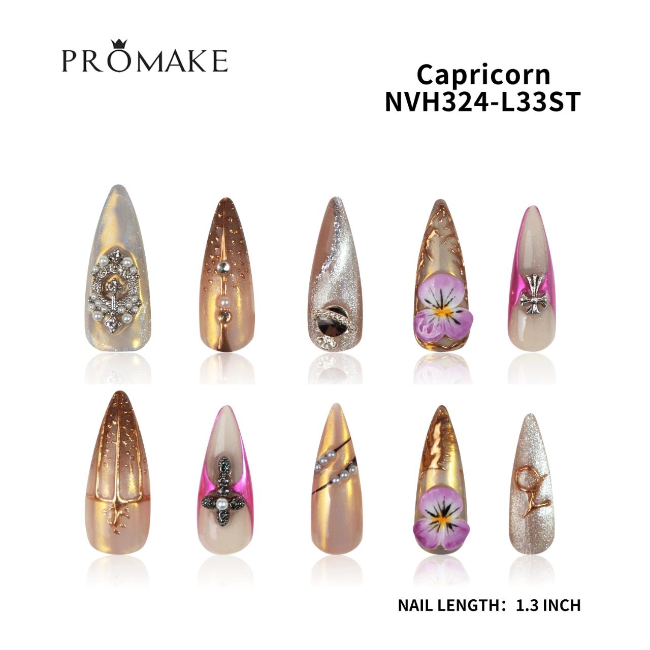 Promake Nails | XL Size | 100%Handmade Luxury Nails- Luxury Handmade Press on Nails-Nail Art Nail Care-With Nails Tools-Different Length