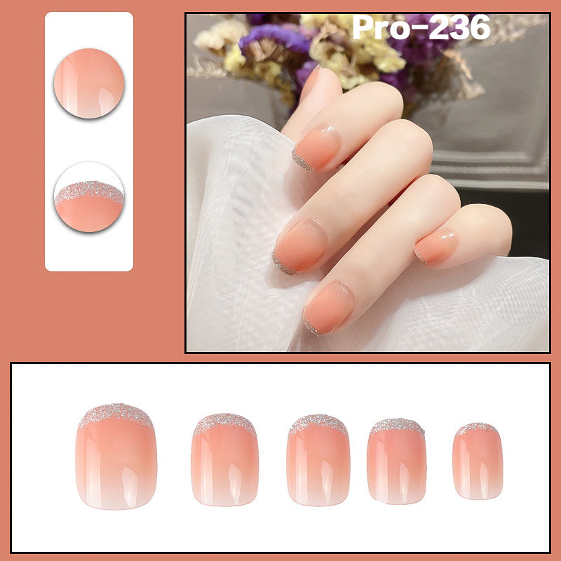 [Buy 6 Get 2]Promakepro Short-Length 160-240 Press on Nails Manicure 24PCS/Sets Unique Design Reusable