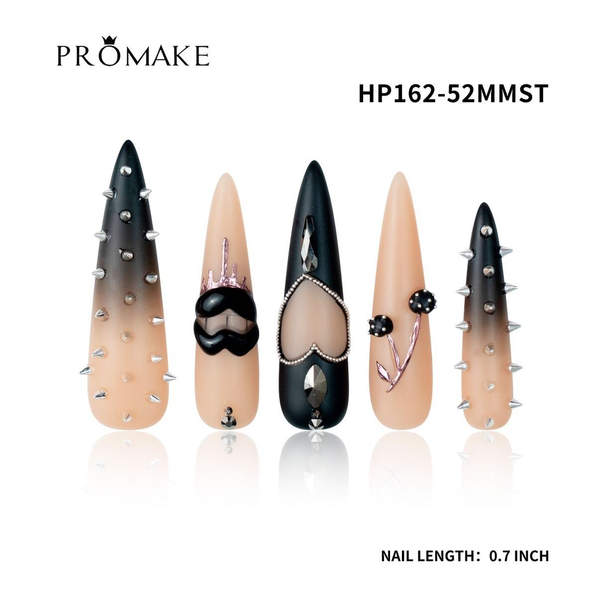 Promake New Drops 3 - New Luxury Handmade Press on Nails-Unique Design-High Quality Nails - With 2 Sets Nails Tools-XS-XL Size（副本）（副本）