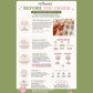 Promake H910-L33ST Handmade Press On Nails, Summer Beach Ready, Nail Inspo Name Accessory