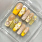 PROMAKENAILS IN Stock Luxury  Press On Nails – Salon Quality Handmade-Almond/Square/Stiletto-Fake nails-Ins style-Cat eye/For daily eye