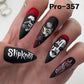 [Buy 6 Get 2]Promakepro 335~368 Press on Nails with Halloween Design 24PCS/Sets Reusable