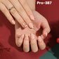 Promake Press on Nails with Christmas Design  6 Packs (144 Pcs) Reuseable Nails wtih Nail tools