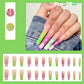 [Buy 6 Get 2]Promakepro Long-length 1-100 Press On Nails 24PCS/Sets Unique Design High Quality Reusable