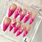 Promake H1102-H1150 New Limited Luxury Handmade Press-On Nails, Reusable Multi-Pack with Easy Nail Art, Different Lengths, Beach & Floral Designs, Long-Lasting, No Dry Time