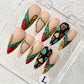 Promake Summer new design - Luxury Handmade Press On Nails, 2026 New Summer Nail ,beach nails,floral nails | long lasting/reuse,sumer limitetd