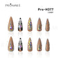 Promake x Kymieann Luxury Handmade Press on Nails-  Hand Nails and Toe Nails-  Nail Art Nail Care-With Nails Tools-  Salon Quality-  33MM Length-  Long Length-  S-L Size