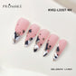 Promake x Kymieann Luxury Handmade Press on Nails-  Hand Nails and Toe Nails-  Nail Art Nail Care-With Nails Tools-  Salon Quality-  33MM Length-  Long Length-  S-L Size