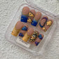 Promake | One Trending Luxury Handmade Press On Nails for Women, Reusable 3D Acrylic Fake Nails, Rhinestone & Unique Nail Art Designs, Multiple Shapes and Lengths, Ships from USA