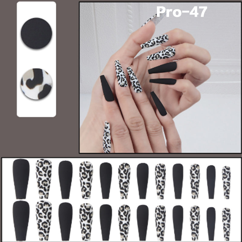 [Buy 6 Get 2]Promakepro Long-length 1-100 Press On Nails 24PCS/Sets Unique Design High Quality Reusable