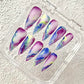 Promake Summer new design - Luxury Handmade Press On Nails, 2026 New Summer Nail ,beach nails,floral nails | long lasting/reuse,sumer limitetd