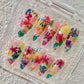 Promake | Best-Selling Luxury Handmade Press On Nails for Women, Reusable Acrylic Fake Nails with 3D Nail Art, Rhinestones and Unique Designer Styles, Multiple Shapes and Lengths, Upgraded Nail Application Kit
