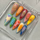 PROMAKENAILS IN Stock Luxury  Press On Nails – Salon Quality Handmade-Almond/Square/Stiletto-Fake nails-Ins style-Cat eye/For daily eye