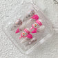 Promake | One Trending Luxury Handmade Press On Nails for Women, Reusable 3D Acrylic Fake Nails, Rhinestone & Unique Nail Art Designs, Multiple Shapes and Lengths, Ships from USA