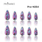 Promake New LD- Luxury Handmade Press on Nails-Nail Art Nail Care-With Nails Tools- 33MM Length Super Long Length - XS-XL Size