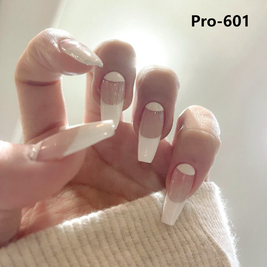 [Buy 6 Get 2]Promakepro Mid-Length 601-624 Press On Nails 24PCS/Sets Unique Design High Quality Reusable