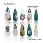 Promake Angel Christmas Collection-  Luxury Handmade Press on Nails-Nail Art Nail Care-With Nails Tools- Different Length  - S-L Size